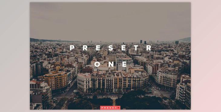 PRESETR Lightroom Presets Collection (LRTemplate)