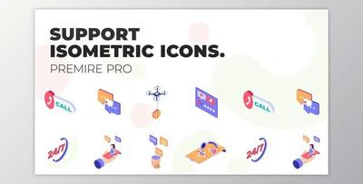 Technical Support – MOGRT Isometric Icons (VideoHive 37500699)
