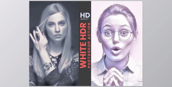 White HDR Photoshop Action CreativeMarket-5927634 (ATN)