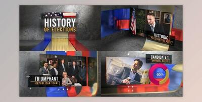 History of Elections (Videohive 53664106) - AE Project
