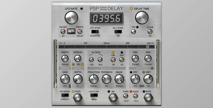 PSPaudioware PSP stompDelay v1.1.3