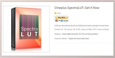 Cineplus – SpectraLUT