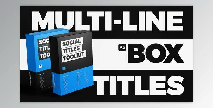 Social Titles Toolkit (Videohive 45697675) - AE Project