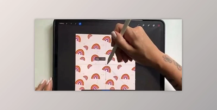 Live Encore: Draw Simple Repeat Patterns in Procreate