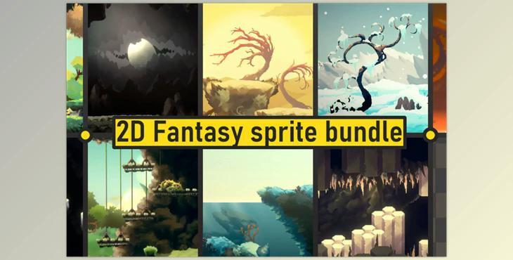 Unity Asset - 2D Fantasy sprite bundle v1.6