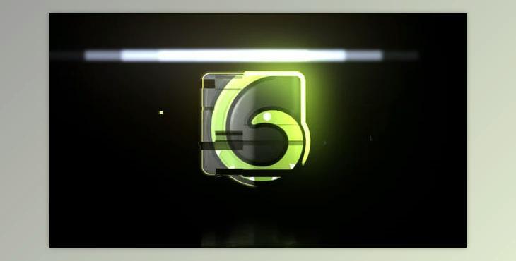 Glitchy Glowing Logo Reveal (Videohive 24156566)