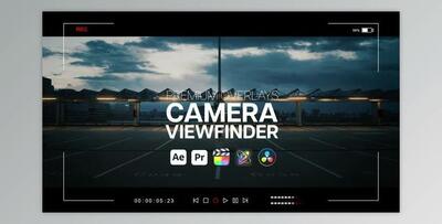 Premium Overlays Camera Viewfinder (Videohive 46093184) - AE Project