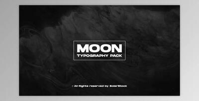 MOON Typography (VideoHive 35398768) - AE Project