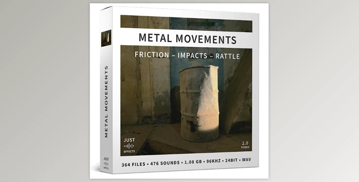 Just Sound Effects Metal Movements QUAD Version WAV-ViP