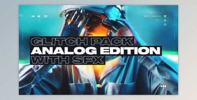 Analog Glitch Transitions (Videohive 35194823) - AE Project