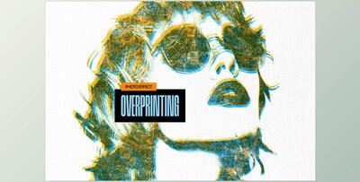 Grunge Overprint Photo Effect - 196294146