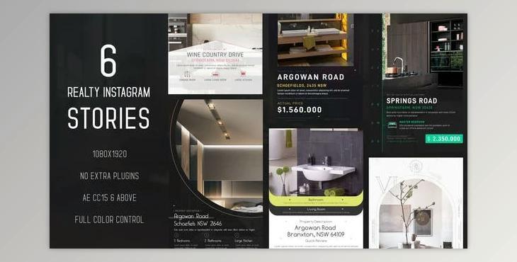 Real Estate Instagram Stories (Videohive 35904493) - AE Project