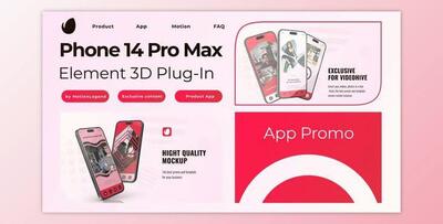 App Phone 15 3D Presentation (Videohive 49698608) - AE Project