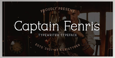 Captain Fenris Font - MyFonts