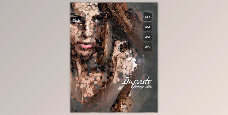 Impasto Photoshop Action By 315700
