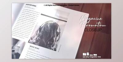 Magazine Promotion - Closeup (Videohive 50314110) - AE Project