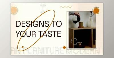 Modern Furniture Minimalistic Promo Slideshow (Videohive 38386060) - AE Project