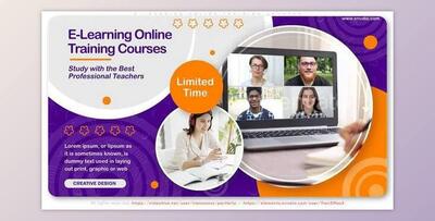 E-Learning Online Training Courses (Videohive 28376883)
