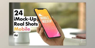iMock-Up Real Mobile (Videohive 51760836) - AE Project