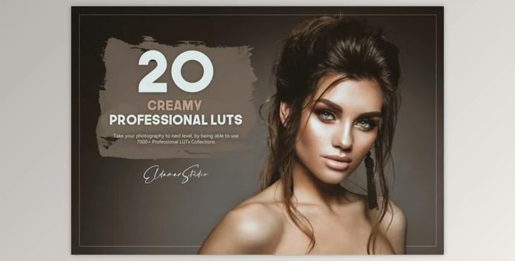 20 Creamy LUTs Pack By Eldamar Studio