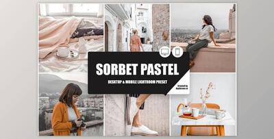 Sorbet Pastel Lightroom Preset (Mob, Desk)