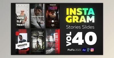 Instagram Stories Slides Vol. 40 (Videohive 34301627) - AE Project