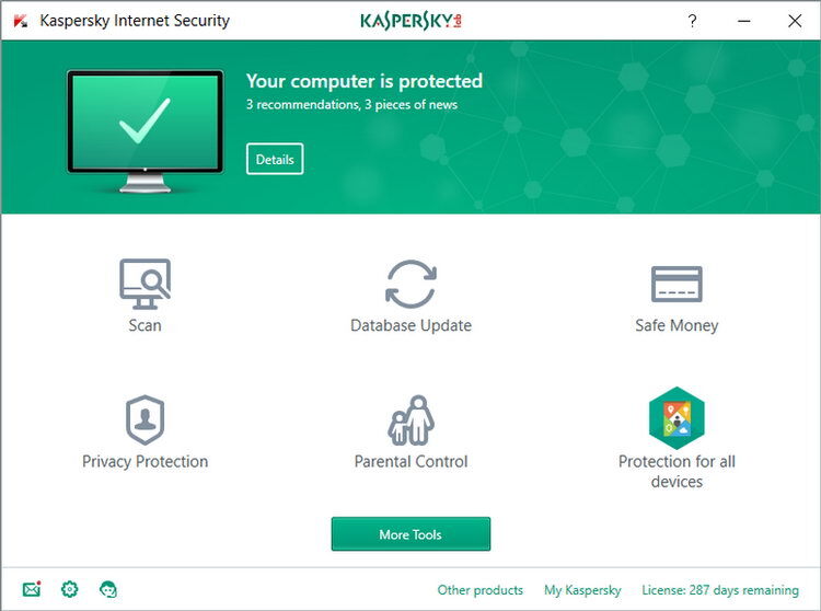 Kaspersky Anti-Virus/Internet/Total Security 2021 21.3.10.391 + Online