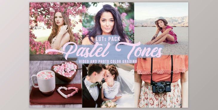 Pastel Creamy LUTs for Video/Photo CreativeMarket-5800281