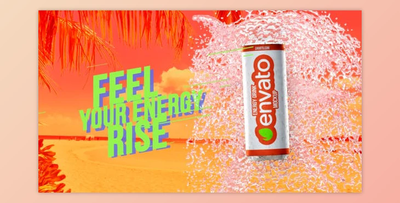 Beach Energy Drink Commercial (Videohive 38383254) - AE Project