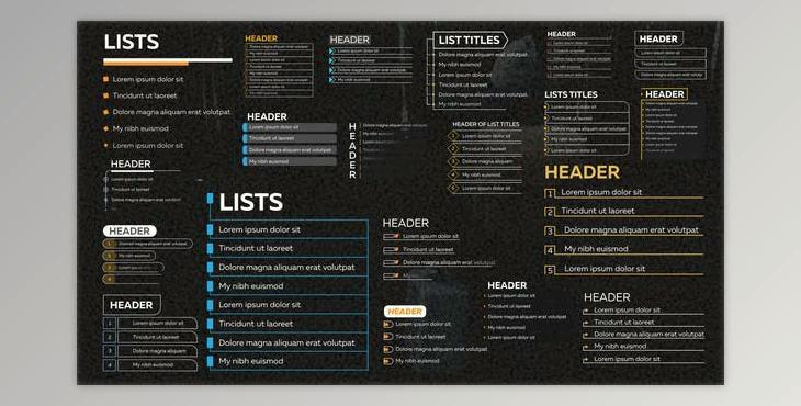 List Titles (Videohive 35475242) - AE Project