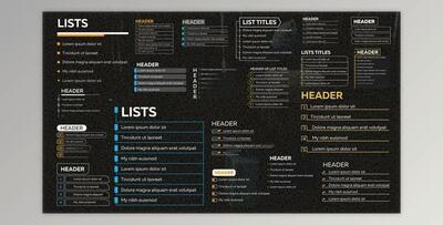 List Titles (Videohive 35475242) - AE Project