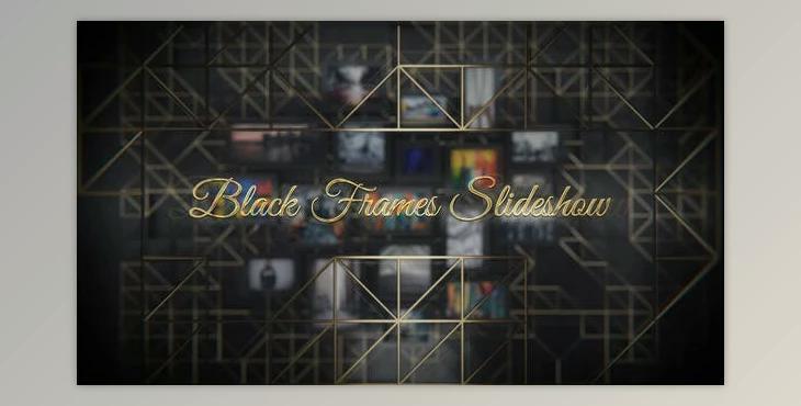 Black Frames Slideshow (Videohive 45716243) - AE Project