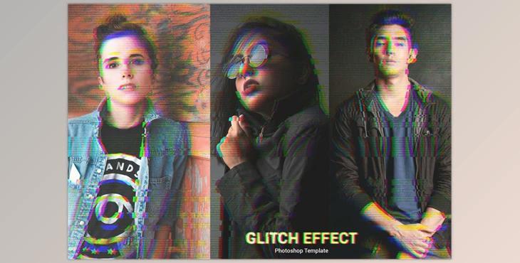 Glitch Effect CreativeMarket-6524038 (PSD)