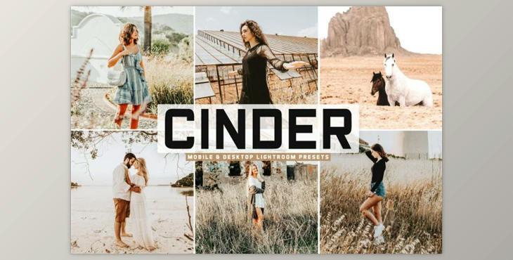 Cinder Mobile & Desktop Lightroom Presets by creativetacos