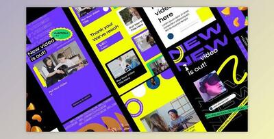 Youtube Stories Pack (Videohive 34218818) - AE Project