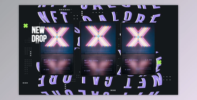 NFT Intro Opener Slideshow (Videohive 37693410) - AE Project