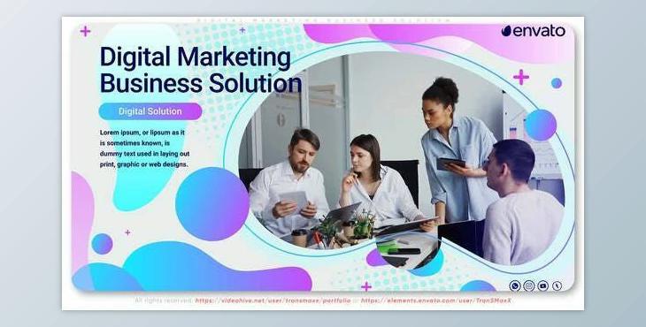 Digital Marketing Business Solution (Videohive 33001992) - AE Project