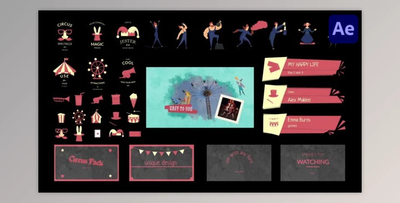 Circus Big Pack for After Effects (Videohive 50221111) - AE Project