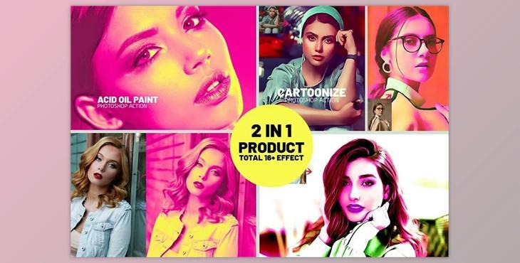 500+ Photoshop Action Bundle