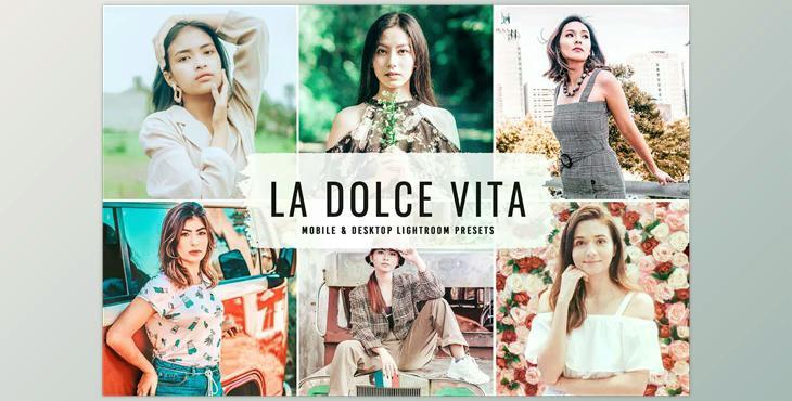 La Dolce Vita Pro Lightroom Presets CreativeMarket - 6814193