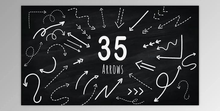 Hand Drawn Elements / Arrows Pack (Videohive 39507444) - AE Project