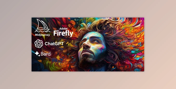 AI Powered Graphic Design – Midjourney, Firefly, GPT, Bard