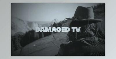 Damaged TV Looks (Videohive 47621736)