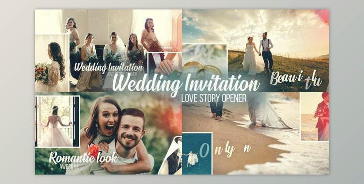 Wedding Invitation – Slideshow Opener (Videohive 45191524) - AE Project