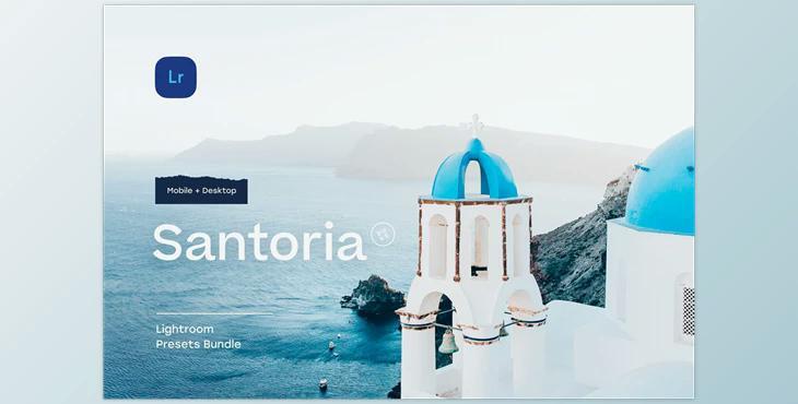 5 Santorini Lightroom Presets CreativeMarket-5487044 (LRTEMPLATE, XMP, DNG)