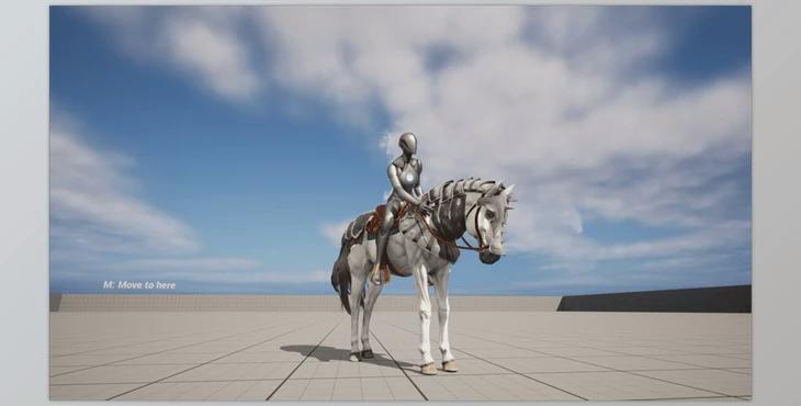 Unreal engine - Advanced Riding Locomotion System v1.5.1 (Engine version 5.3)