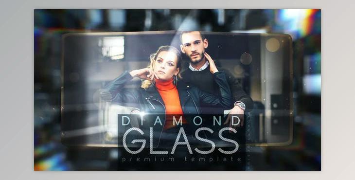 Diamond Glass (Videohive 29383544) For AE