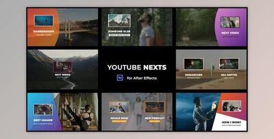Colorful Youtube Nexts (Videohive 42251747) - AE Project