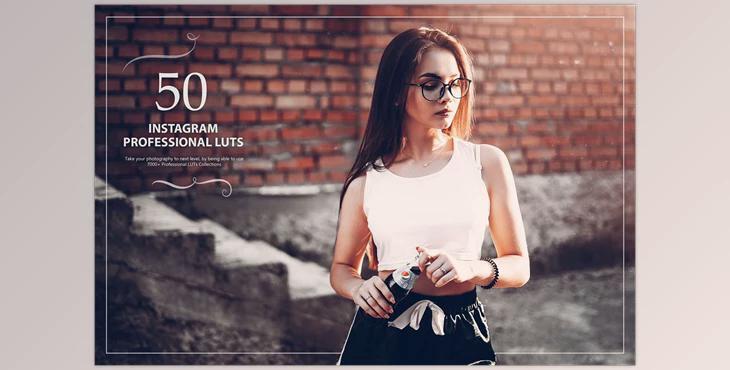 50 Instagram LUTs (Look Up Tables) CreativeMarket-5376067