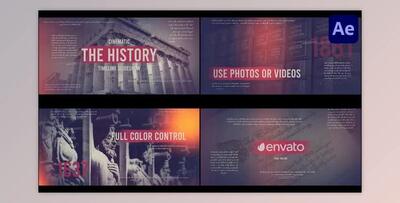 The Cinematic History Slideshow for After Effects (Videohive 49457137) - AE Project